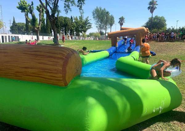 hinchables deslizadera río bravo